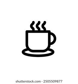 Stilelement für Kaffeesymbolzeile