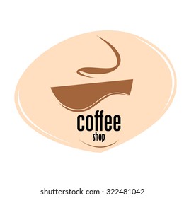 Coffee icon, logo