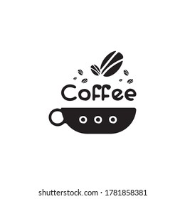 coffee icon or logo, can be used as a product logo or cafe, can also be used for icons on the web, applications and menus.