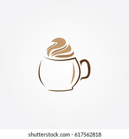 coffee icon to logo drink