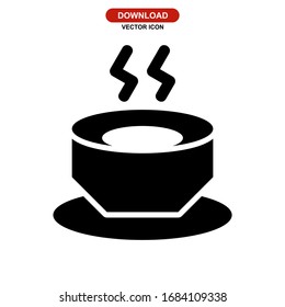 coffee icon or logo isolated sign symbol vector illustration - high quality black style vector icons
