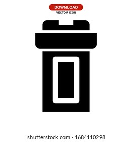 coffee icon or logo isolated sign symbol vector illustration - high quality black style vector icons
