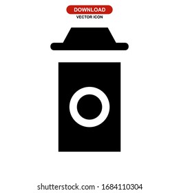 coffee icon or logo isolated sign symbol vector illustration - high quality black style vector icons
