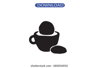 coffee icon or logo isolated sign symbol vector illustration - high quality black style vector icons.