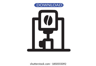 coffee icon or logo isolated sign symbol vector illustration - high quality black style vector icons.