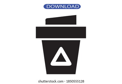 coffee icon or logo isolated sign symbol vector illustration - high quality black style vector icons.