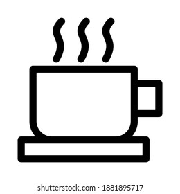 coffee icon or logo isolated sign symbol vector illustration - high quality black style vector icons
