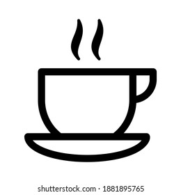 coffee icon or logo isolated sign symbol vector illustration - high quality black style vector icons
