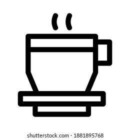 coffee icon or logo isolated sign symbol vector illustration - high quality black style vector icons
