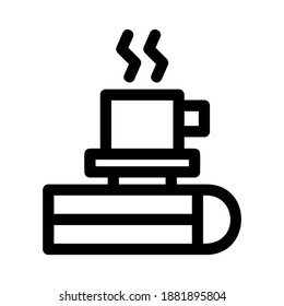 coffee icon or logo isolated sign symbol vector illustration - high quality black style vector icons
