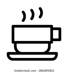 coffee icon or logo isolated sign symbol vector illustration - high quality black style vector icons

