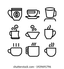 coffee icon or logo isolated sign symbol vector illustration - Collection of high quality black style vector icons
