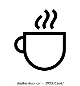 coffee icon or logo isolated sign symbol vector illustration - high quality black style vector icons
