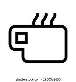 coffee icon or logo isolated sign symbol vector illustration - high quality black style vector icons
