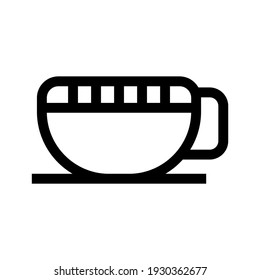 coffee icon or logo isolated sign symbol vector illustration - high quality black style vector icons
