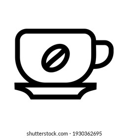 coffee icon or logo isolated sign symbol vector illustration - high quality black style vector icons
