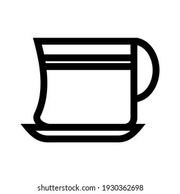 coffee icon or logo isolated sign symbol vector illustration - high quality black style vector icons
