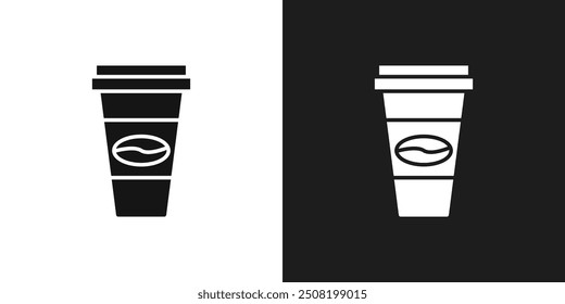Coffee icon logo set vector