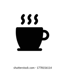 Coffee Icon Logo Template Vector Design Illustration