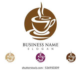 Coffee Icon Logo Template vector icon design