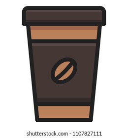 coffee icon logo vector