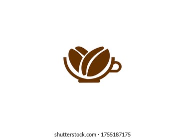coffee icon logo vector design
