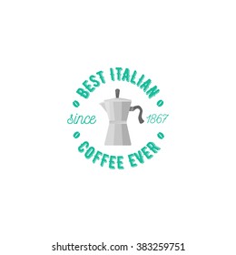 coffee icon logo vector illustration
