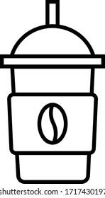 ilustración vectorial aislada del icono de café