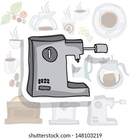 coffee icon over white background vector  illustration 