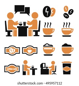 coffee icon set