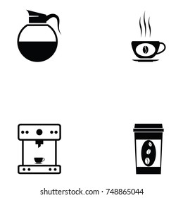 coffee icon set