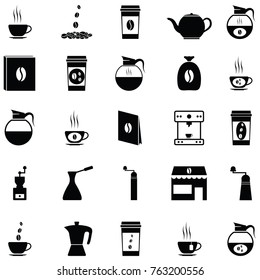 coffee icon set