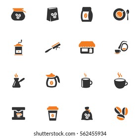 Coffee icon set for web sites and user interface