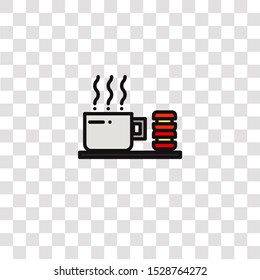 coffee icon sign and symbol. coffee color icon for website design and mobile app development. Simple Element from kitchen collection for mobile concept and web apps icon.