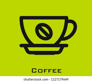 Coffee icon signs
