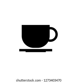 coffee icon. Simple glyph vector of business set for UI and UX, website or mobile application on white background
