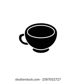 coffee icon Simple thin line logo
