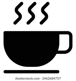 coffee icon, simple vector design
