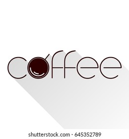 Coffee icon. Single high quality outline symbol for web design or mobile app. Thin line sign for design logo. Black outline pictogram on white background