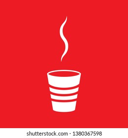 Coffee icon, stock vector illustration, EPS10.