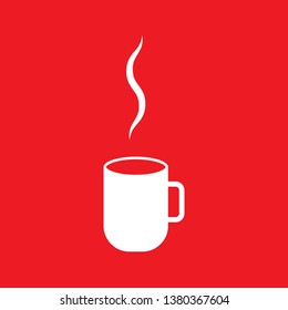 Coffee icon, stock vector illustration, EPS10.