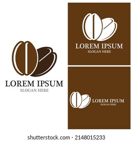 Coffee icon and symbol vector template