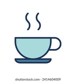 Coffee icon symbol vector template