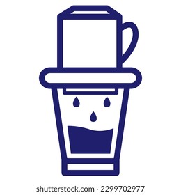 Coffee icon vector.Eps 10. Vector illustration.