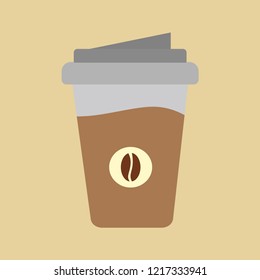 Coffee icon vector