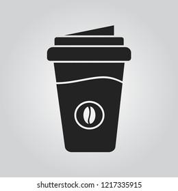 Coffee icon vector