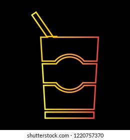 coffee icon vector