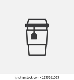 Coffee icon vector