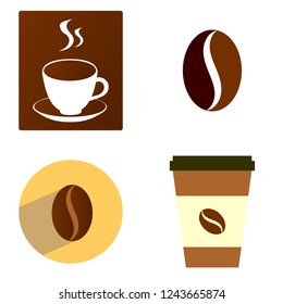 Coffee icon vector
