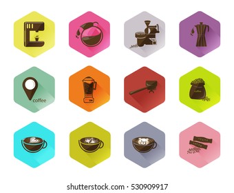 coffee icon vector